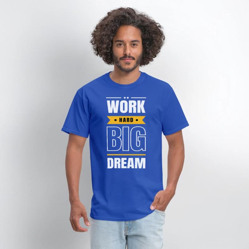 Work Hard – Motivational Minimalist T-Shirt