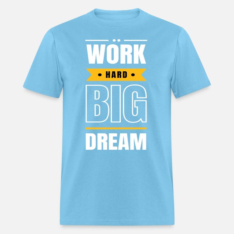 Work Hard – Motivational Minimalist T-Shirt