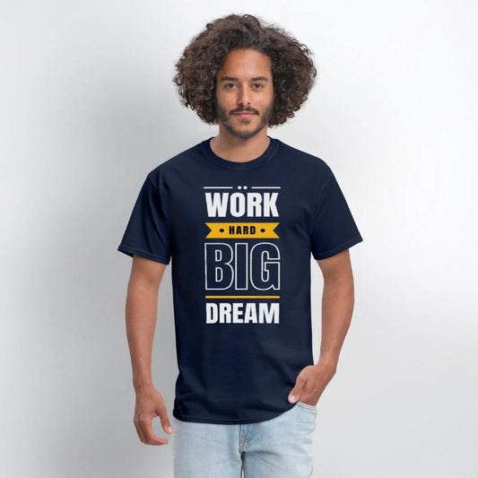 Work Hard – Motivational Minimalist T-Shirt