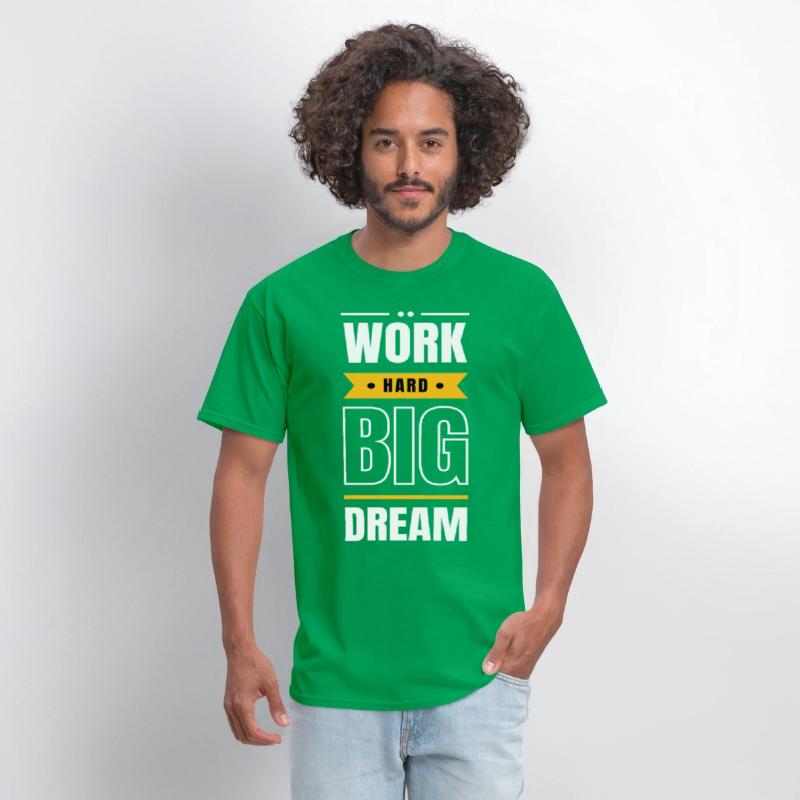 Work Hard – Motivational Minimalist T-Shirt