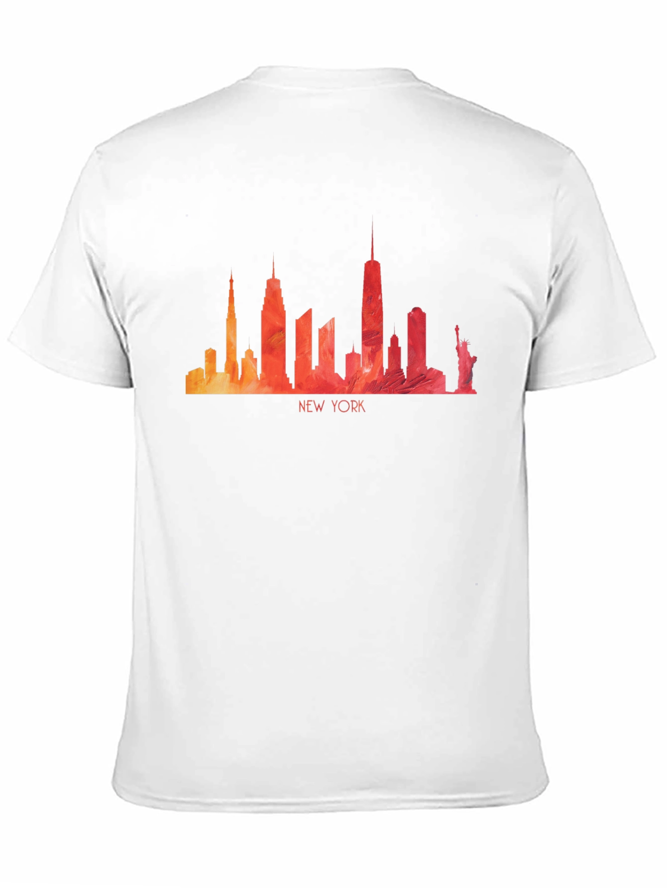 New York Skyline Graphic Tee - Cityscape T-Shirt
