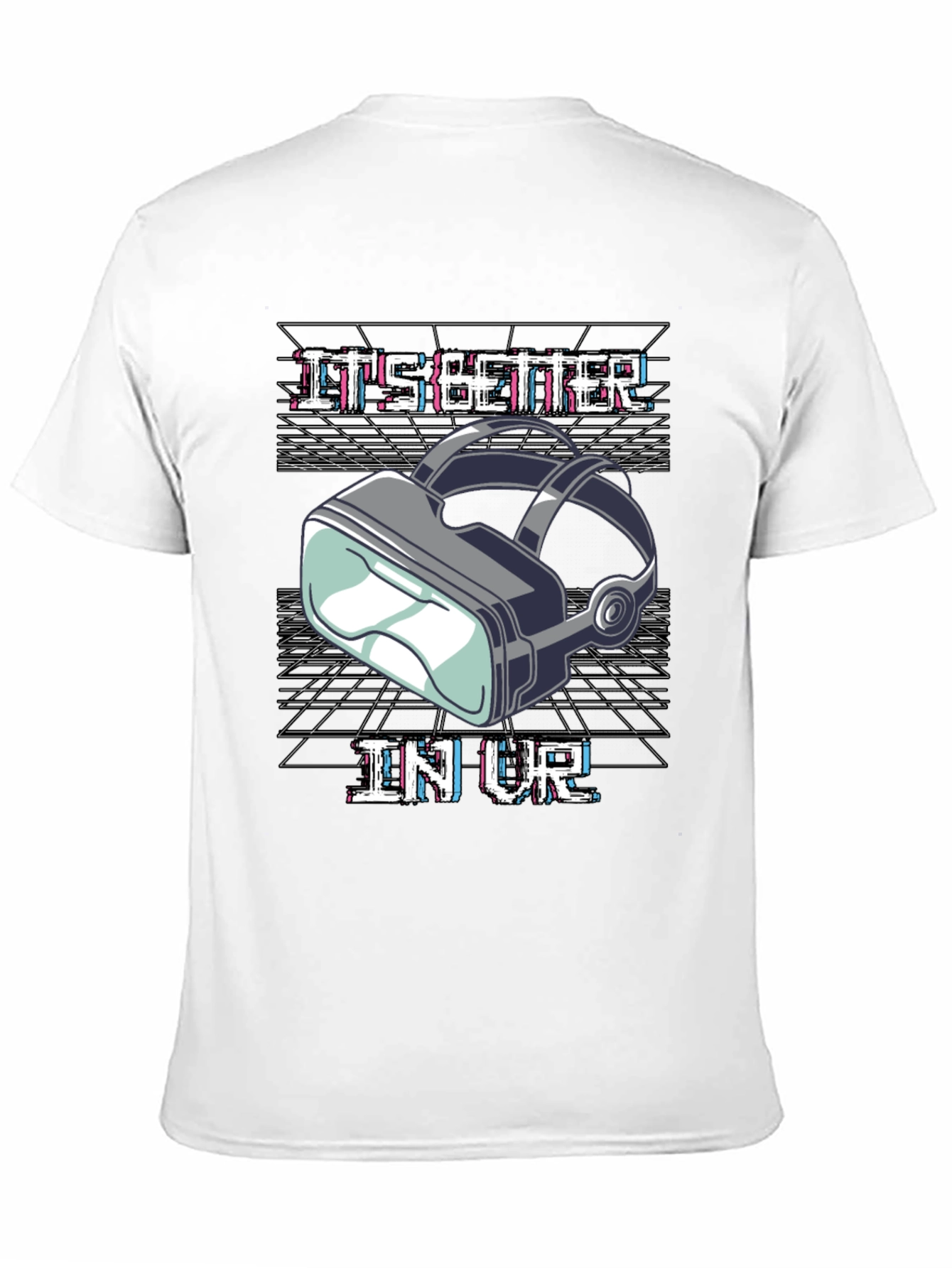 Its Better in VR Black Graphic Tee