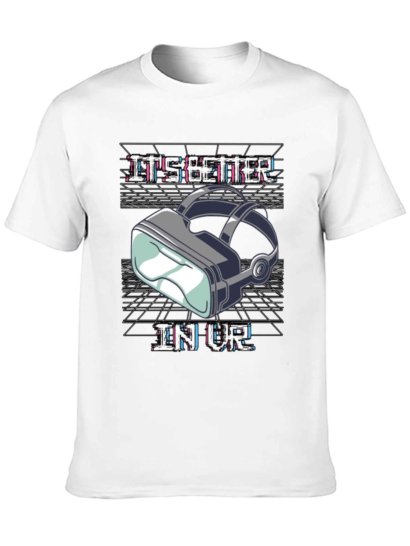 Its Better in VR Black Graphic Tee