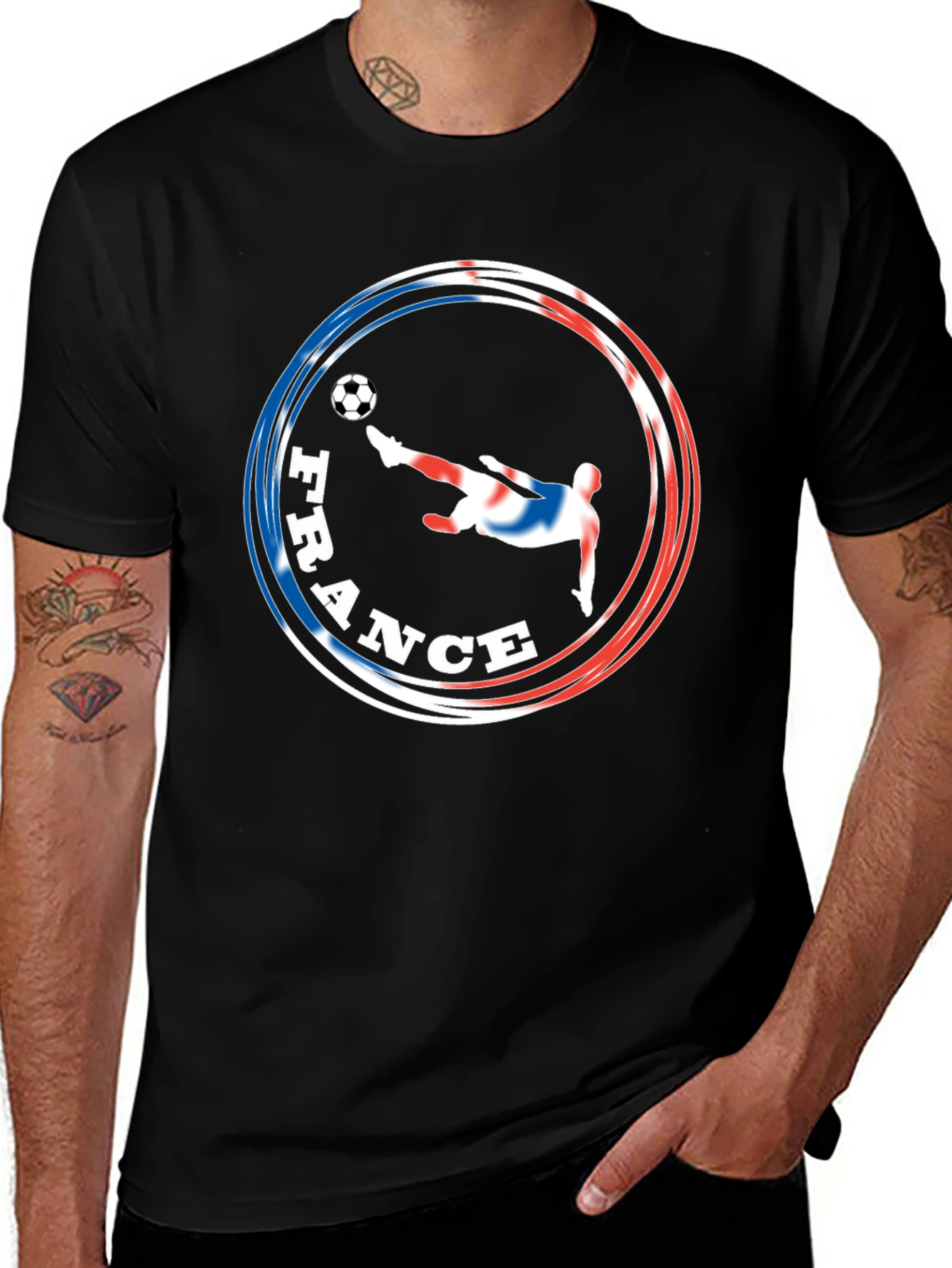 France Soccer T-Shirt - Stylish Fan Apparel