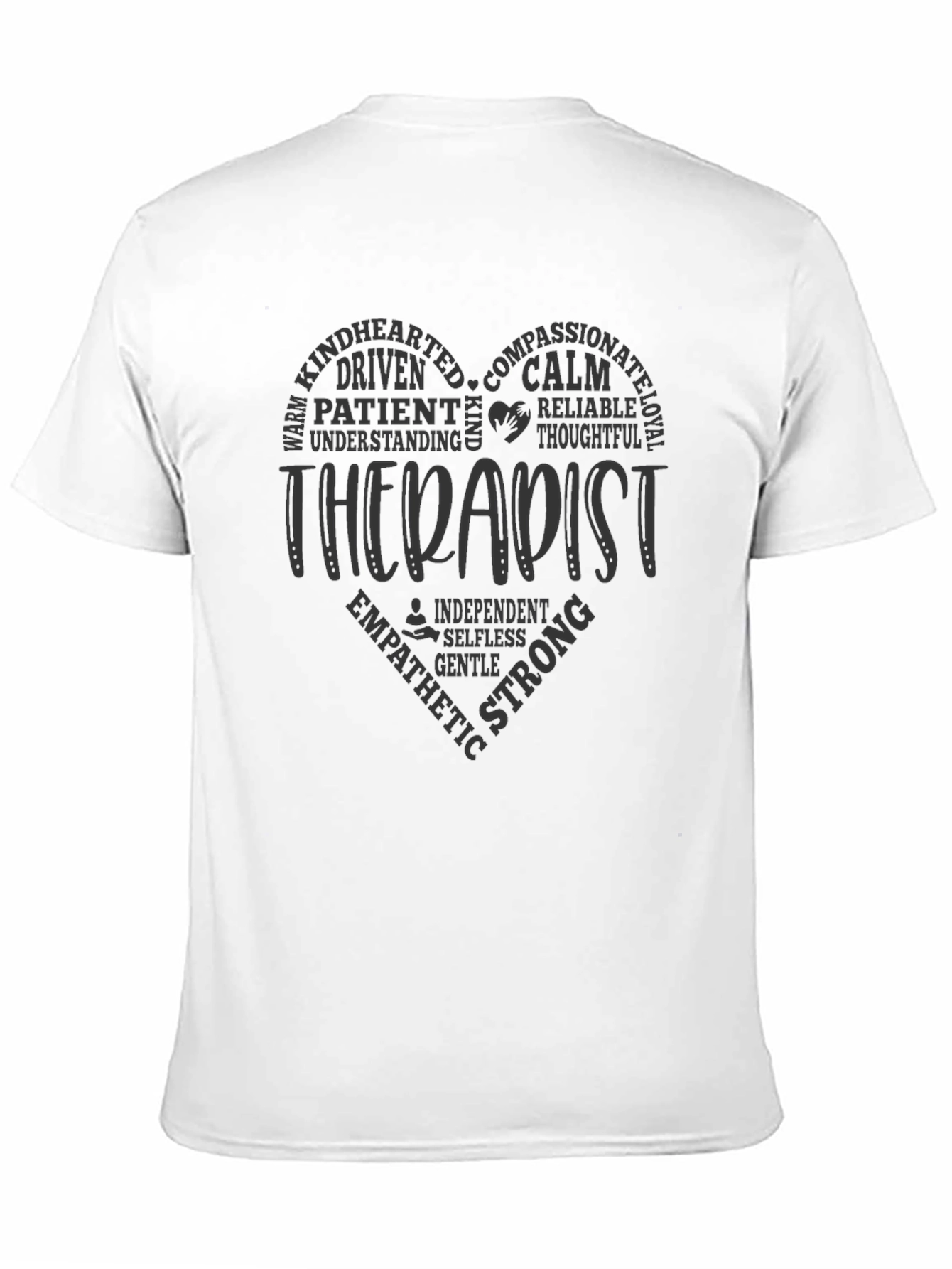 Therapist Heart Word T-Shirt - Unisex