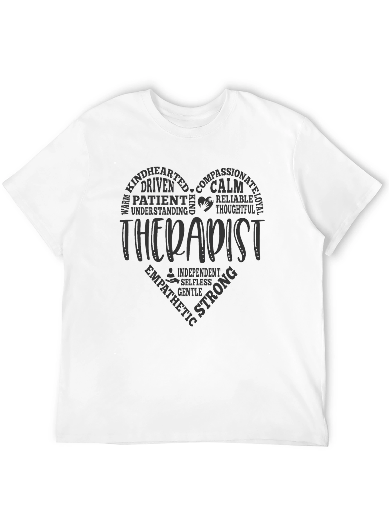 Therapist Heart Word T-Shirt - Unisex