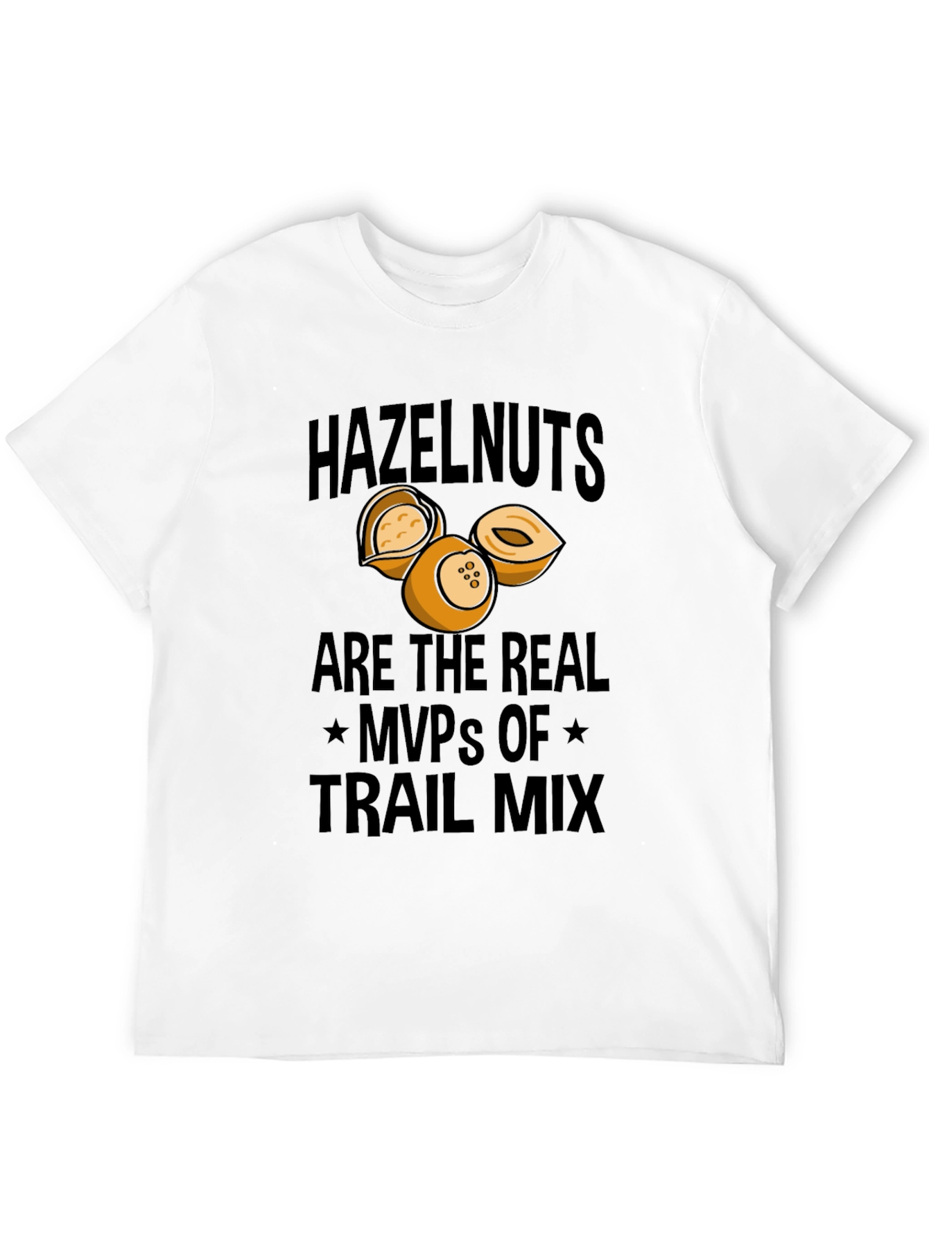 Hazelnut Trail Mix MVP T-Shirt - Black Cotton Tee