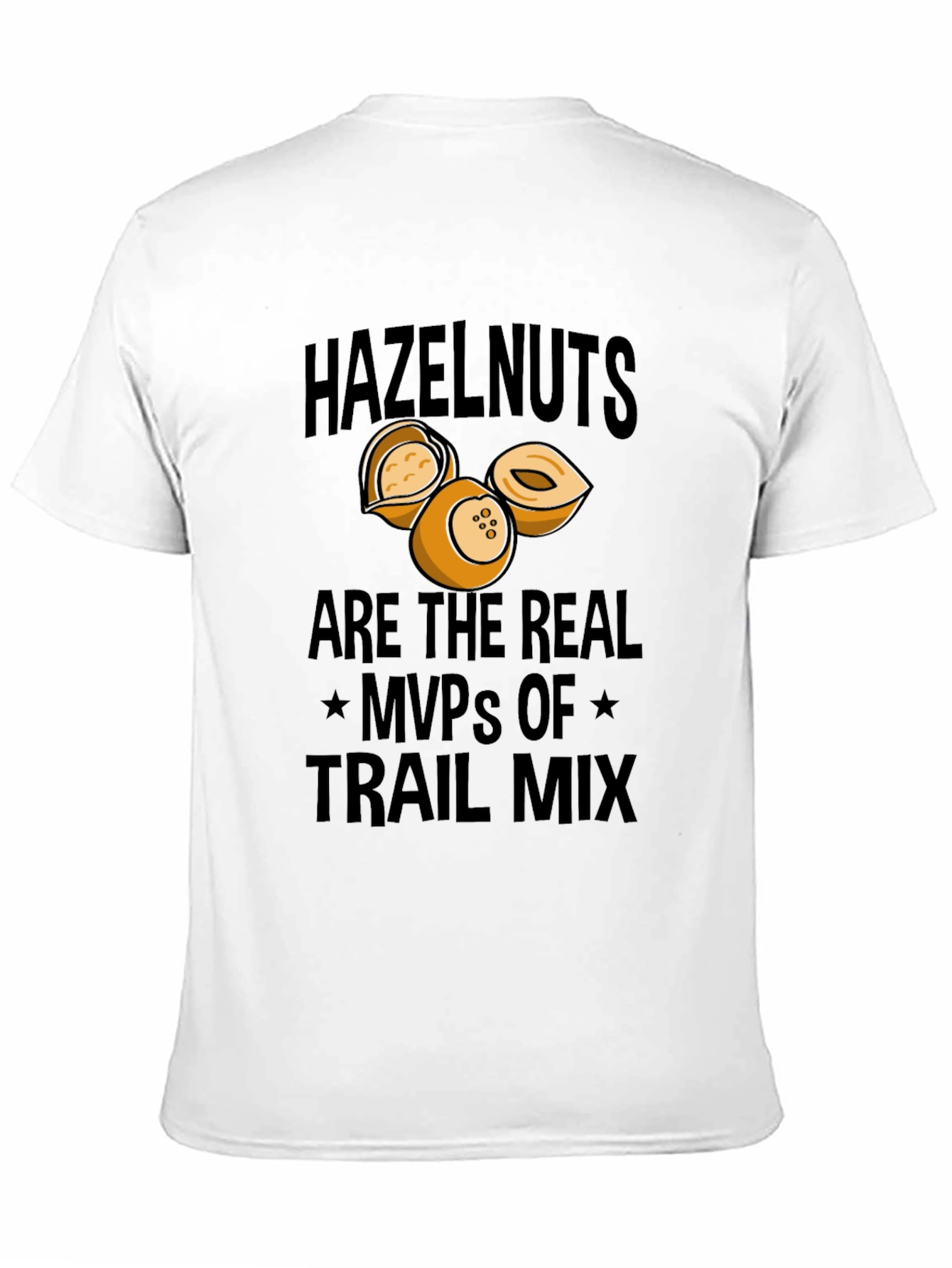 Hazelnut Trail Mix MVP T-Shirt - Black Cotton Tee