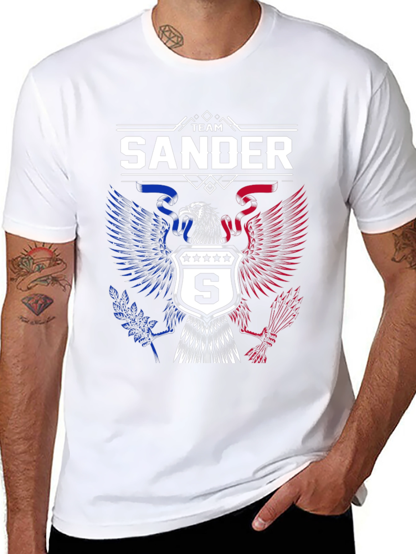 Team Sander Eagle Crest T-Shirt
