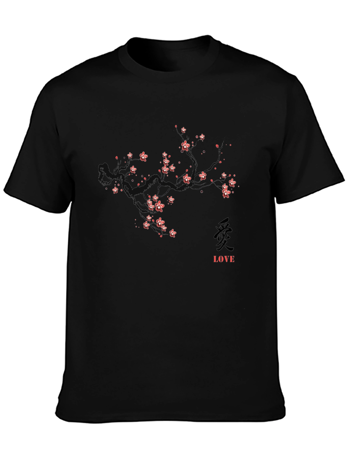 Cherry Blossom Love Graphic T-Shirt
