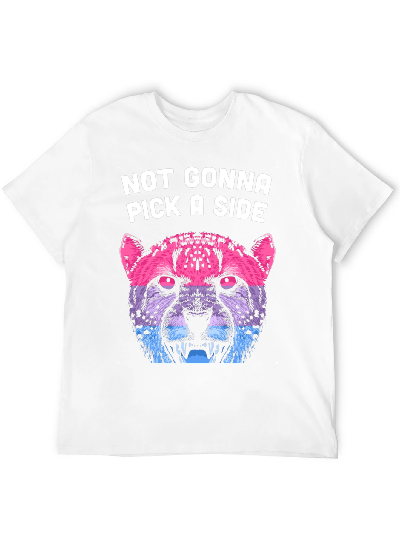Not Gonna Pick A Side Bisexual Pride T-Shirt