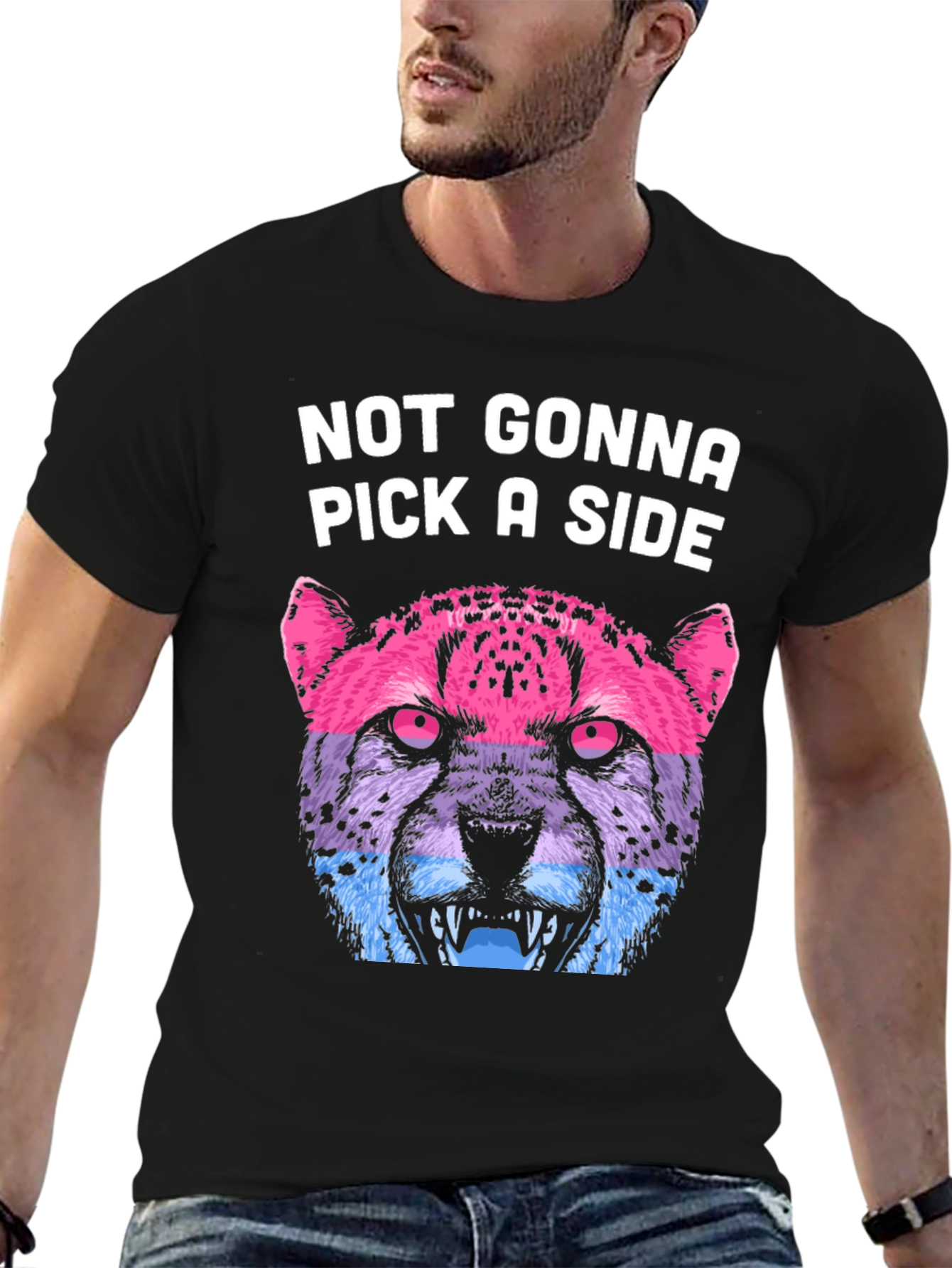 Not Gonna Pick A Side Bisexual Pride T-Shirt