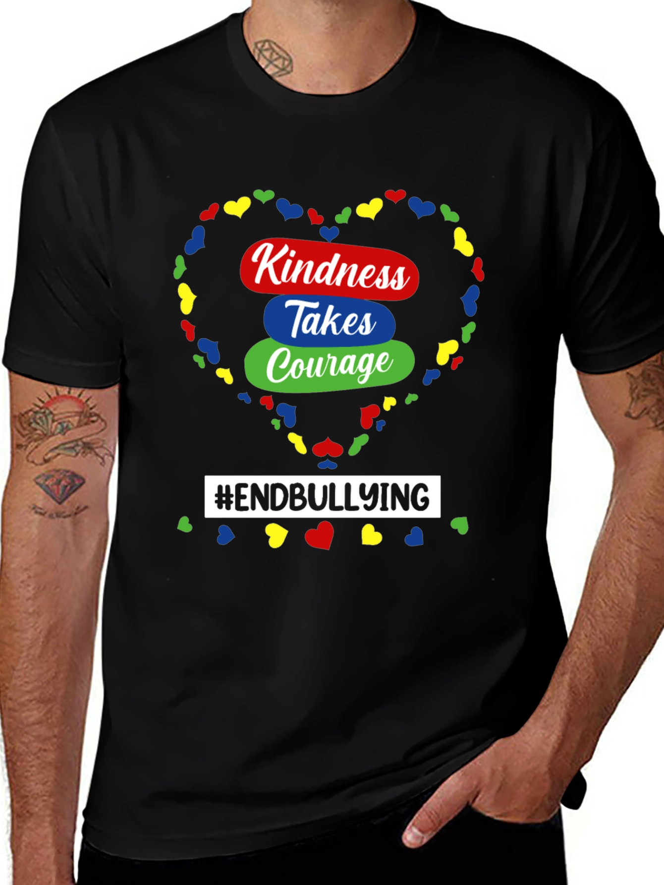 Kindness Takes Courage T-Shirt - End Bullying