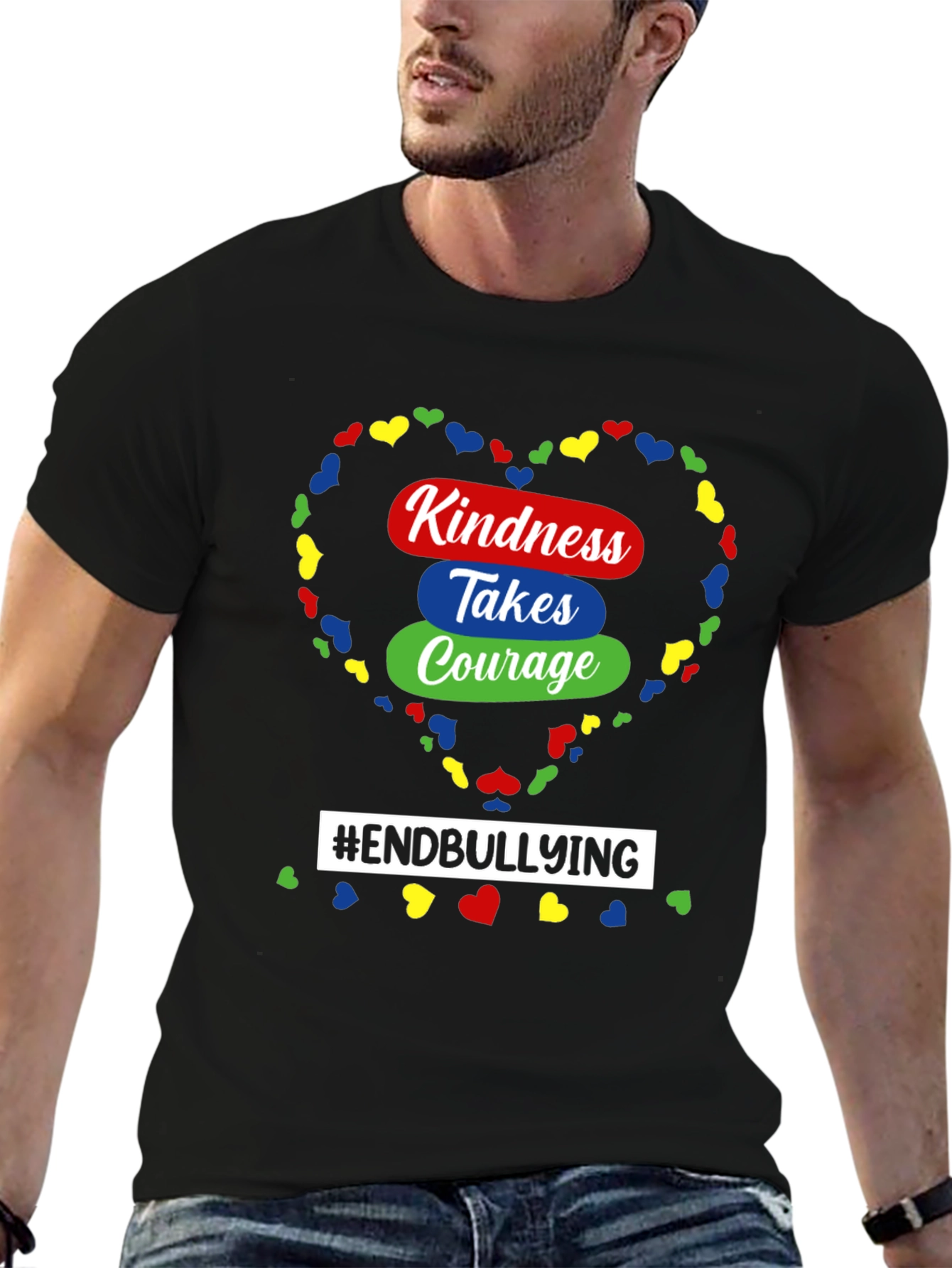 Kindness Takes Courage T-Shirt - End Bullying