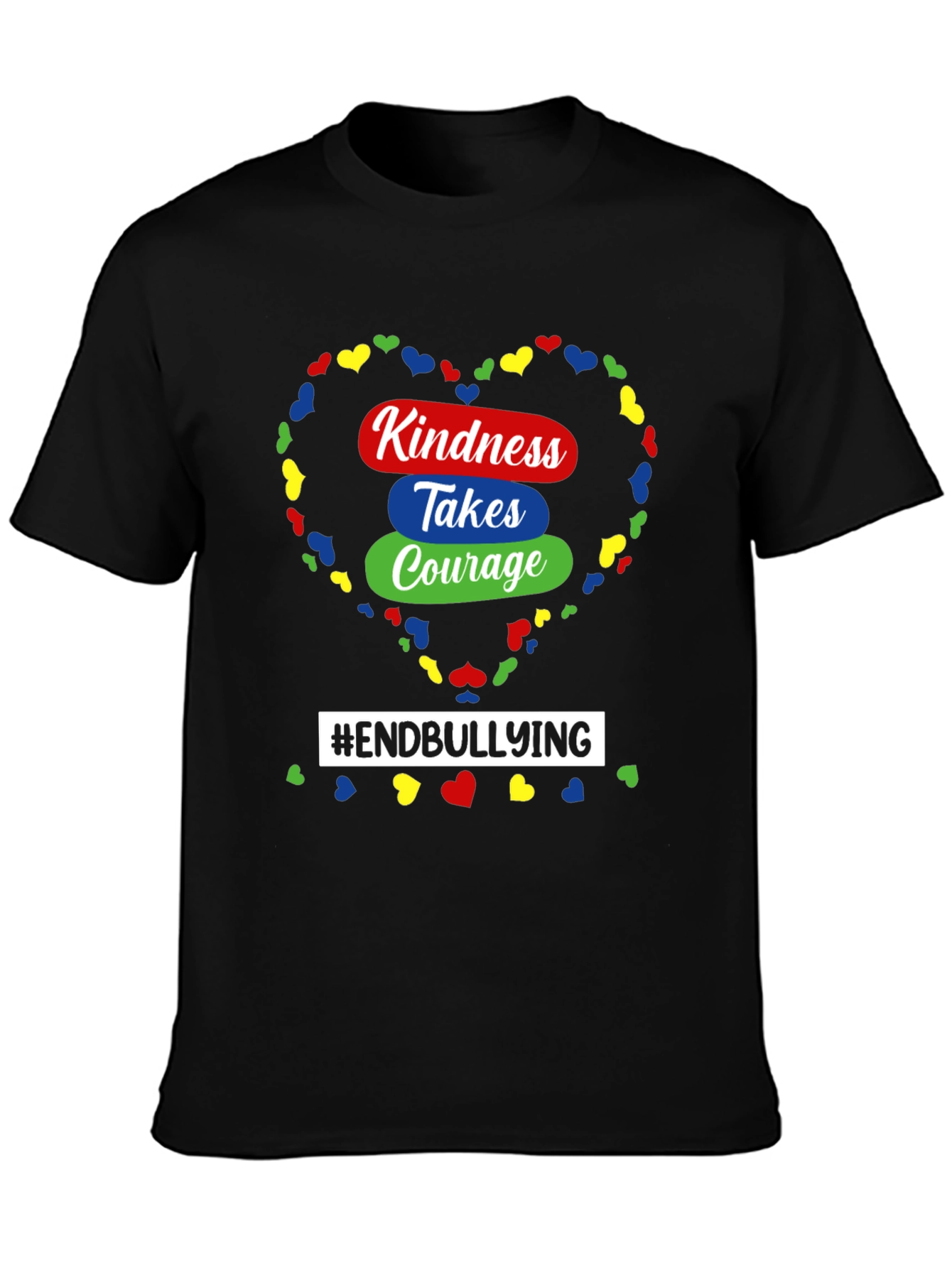 Kindness Takes Courage T-Shirt - End Bullying