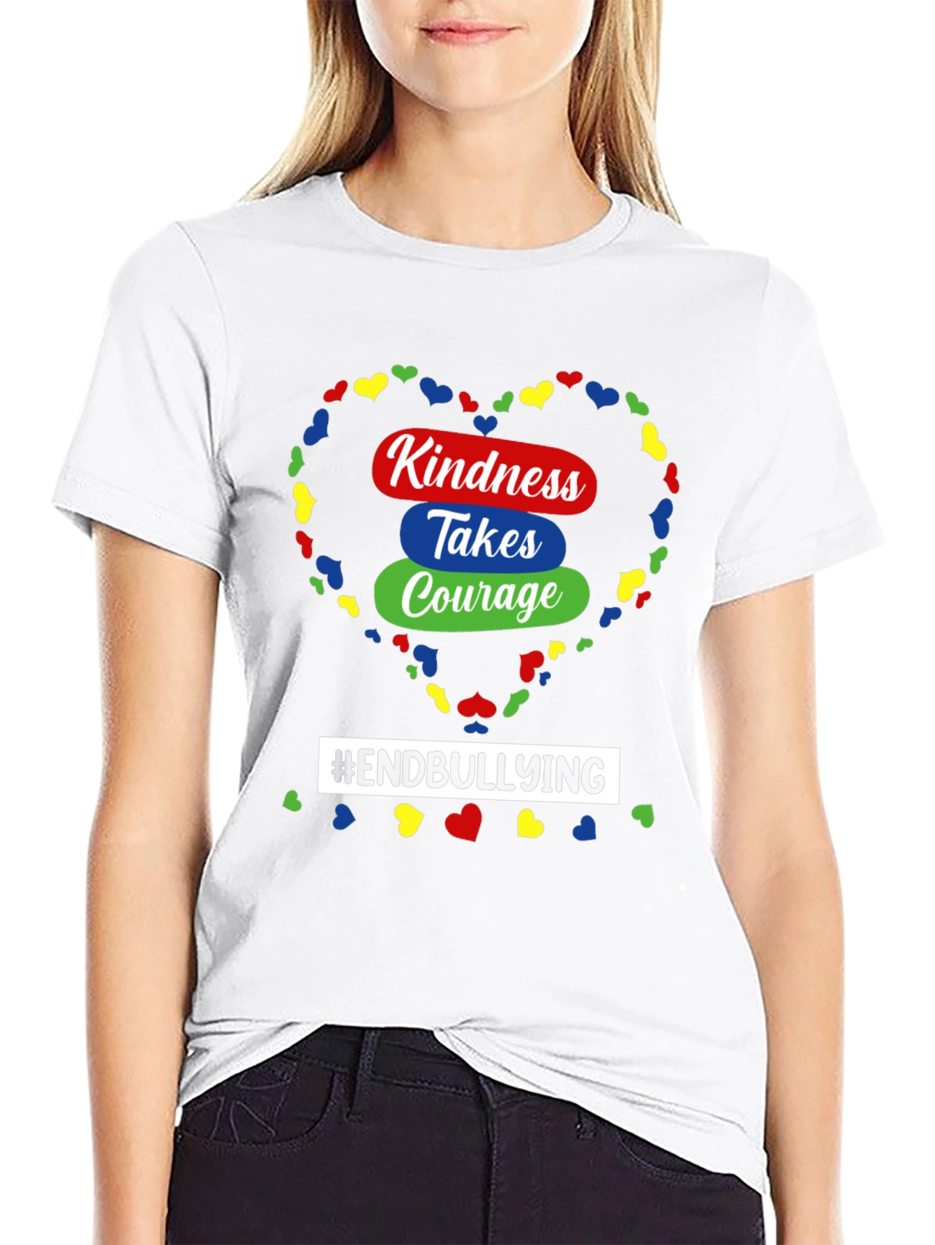 Kindness Takes Courage T-Shirt - End Bullying