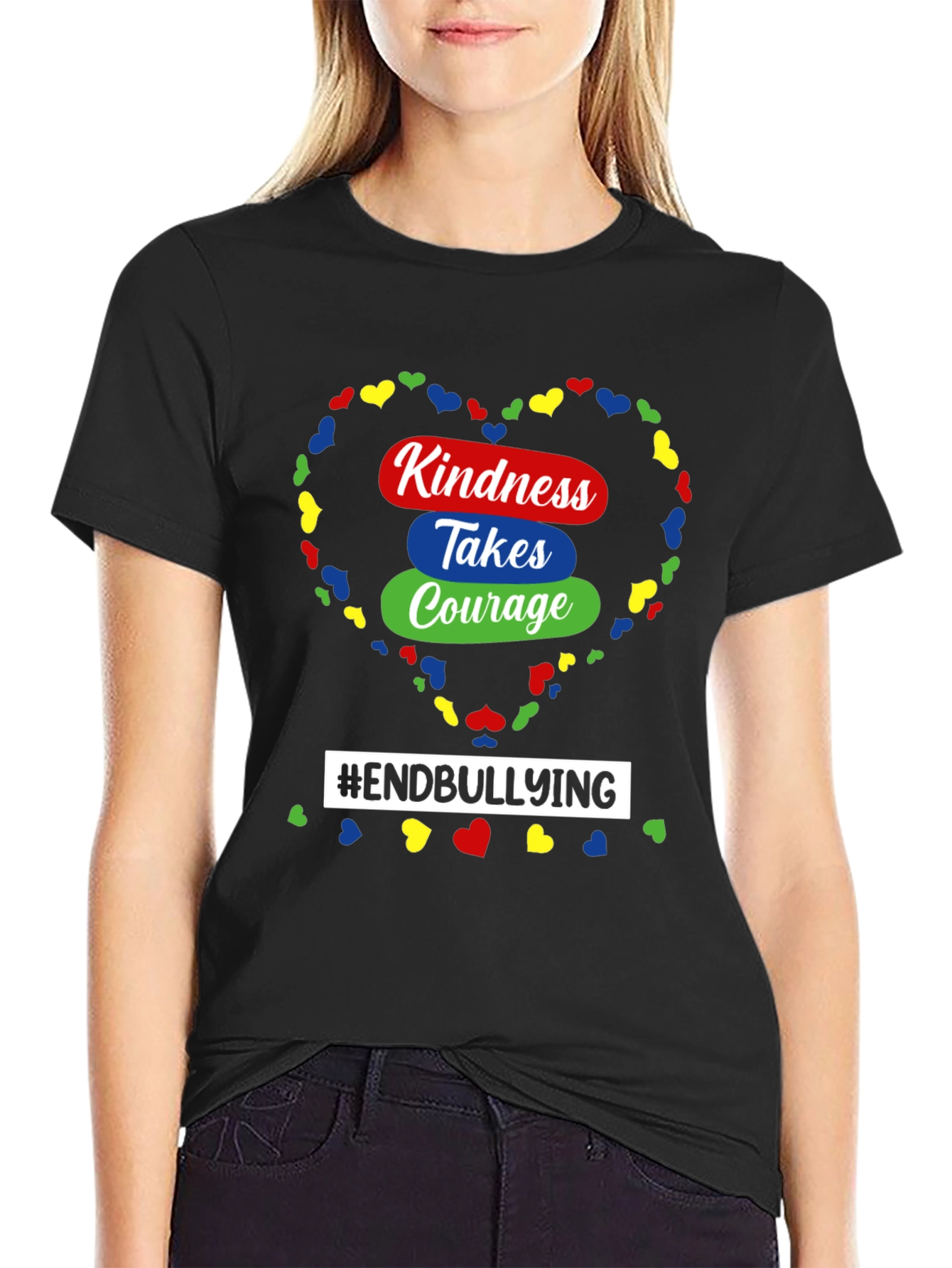 Kindness Takes Courage T-Shirt - End Bullying