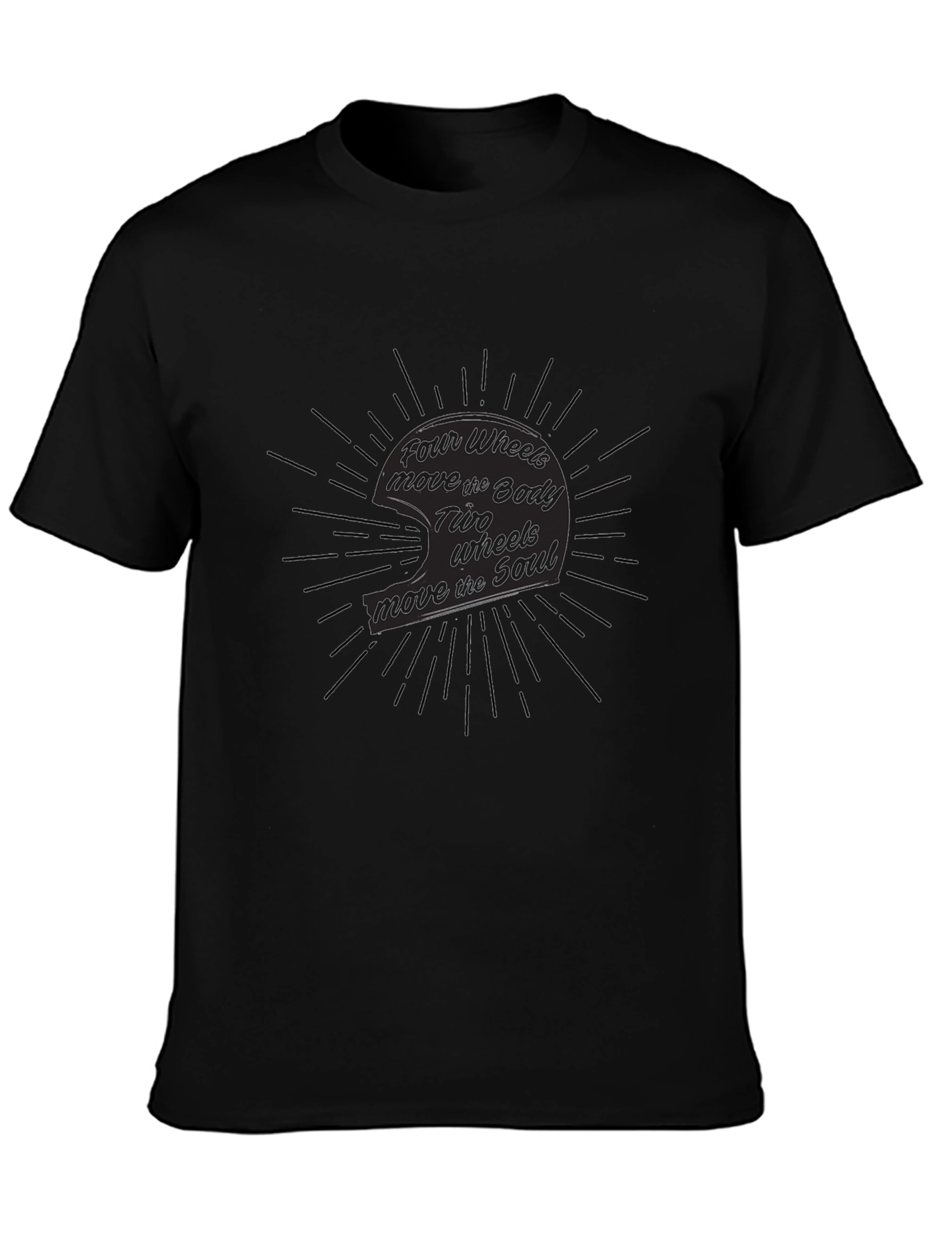 Bikers Soul T-Shirt - Ride Free