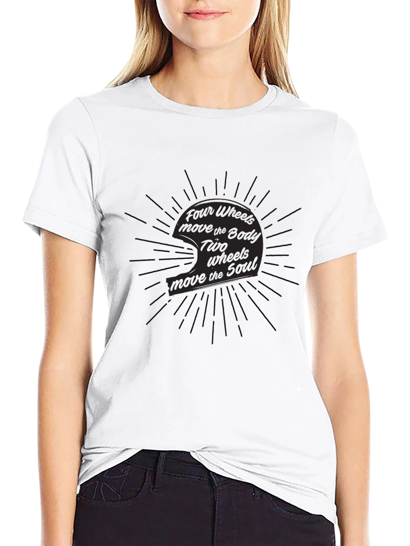 Bikers Soul T-Shirt - Ride Free