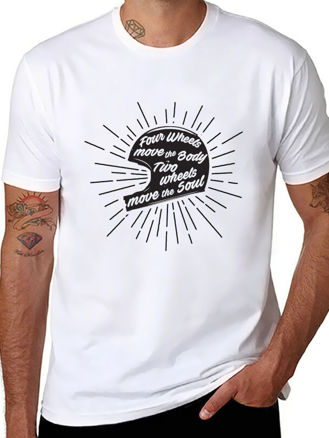 Bikers Soul T-Shirt - Ride Free