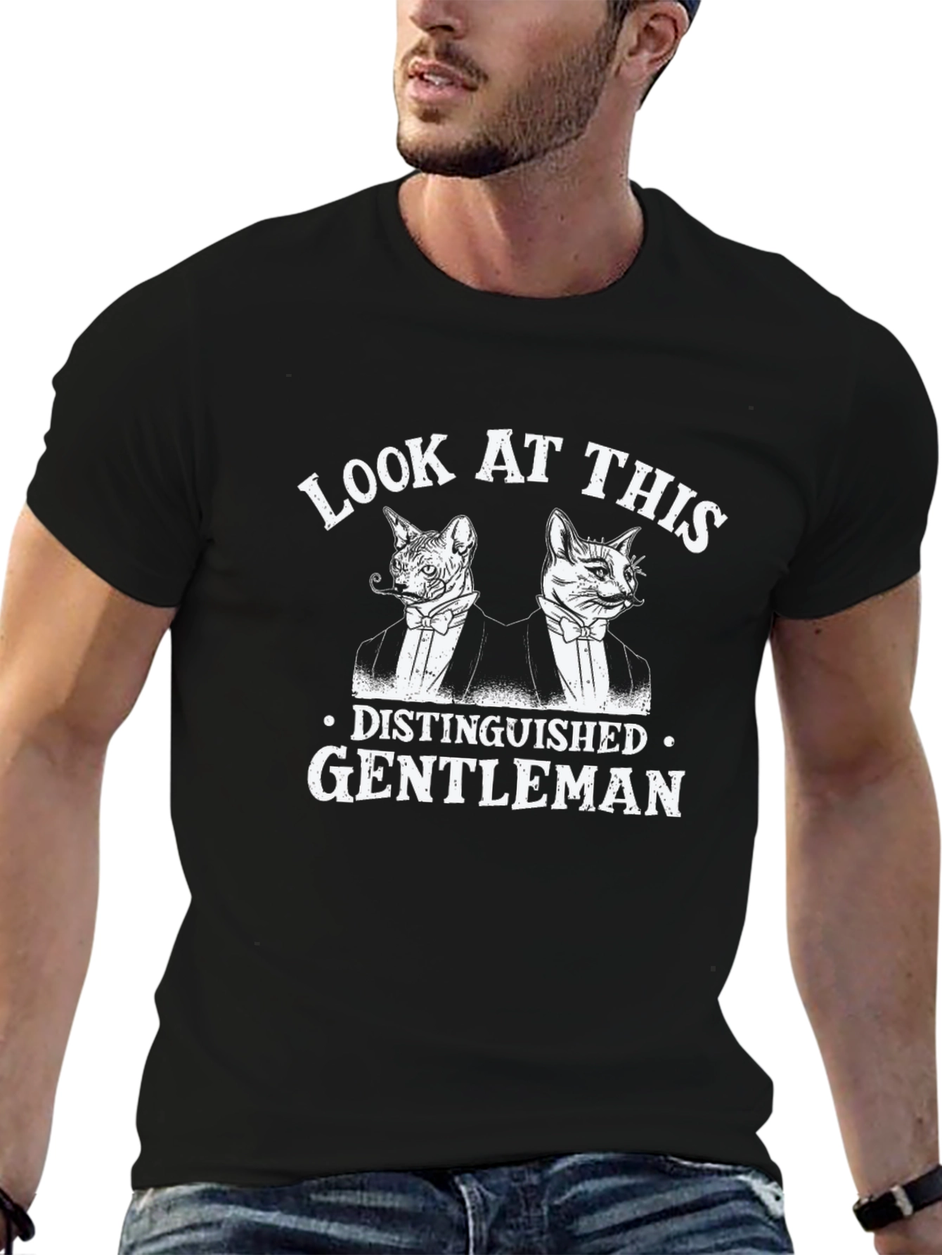 Distinguished Gentleman Cat T-Shirt