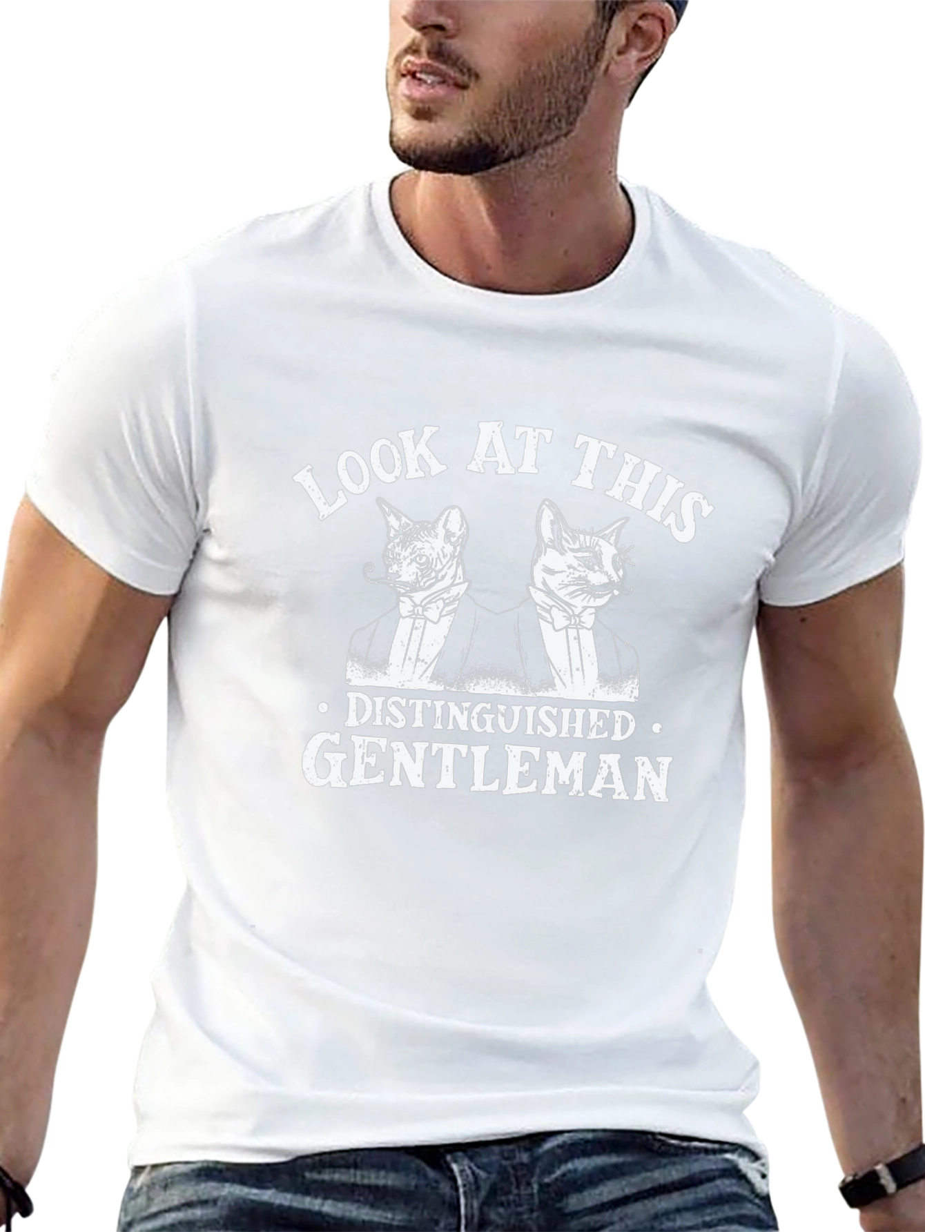 Distinguished Gentleman Cat T-Shirt
