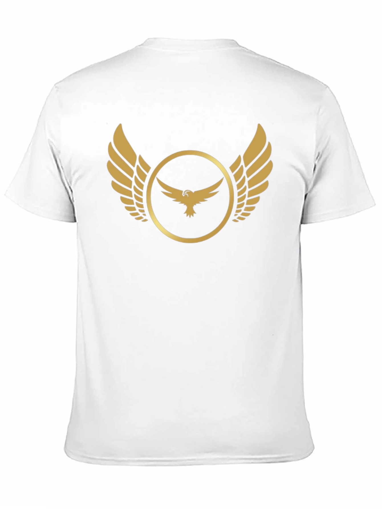 Golden Wings Eagle Graphic T-Shirt