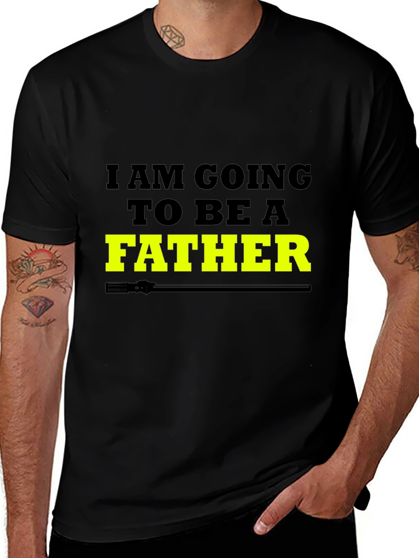 Future Father T-Shirt - New Dad Announcement Tee