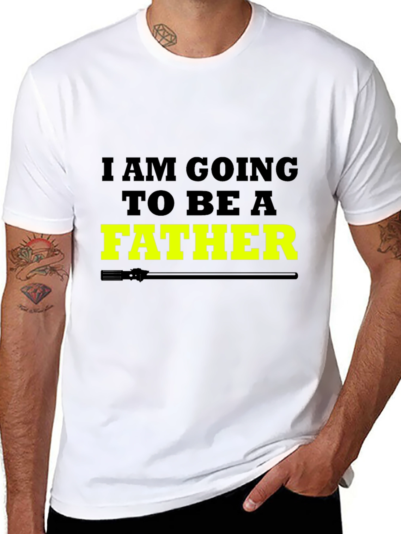 Future Father T-Shirt - New Dad Announcement Tee
