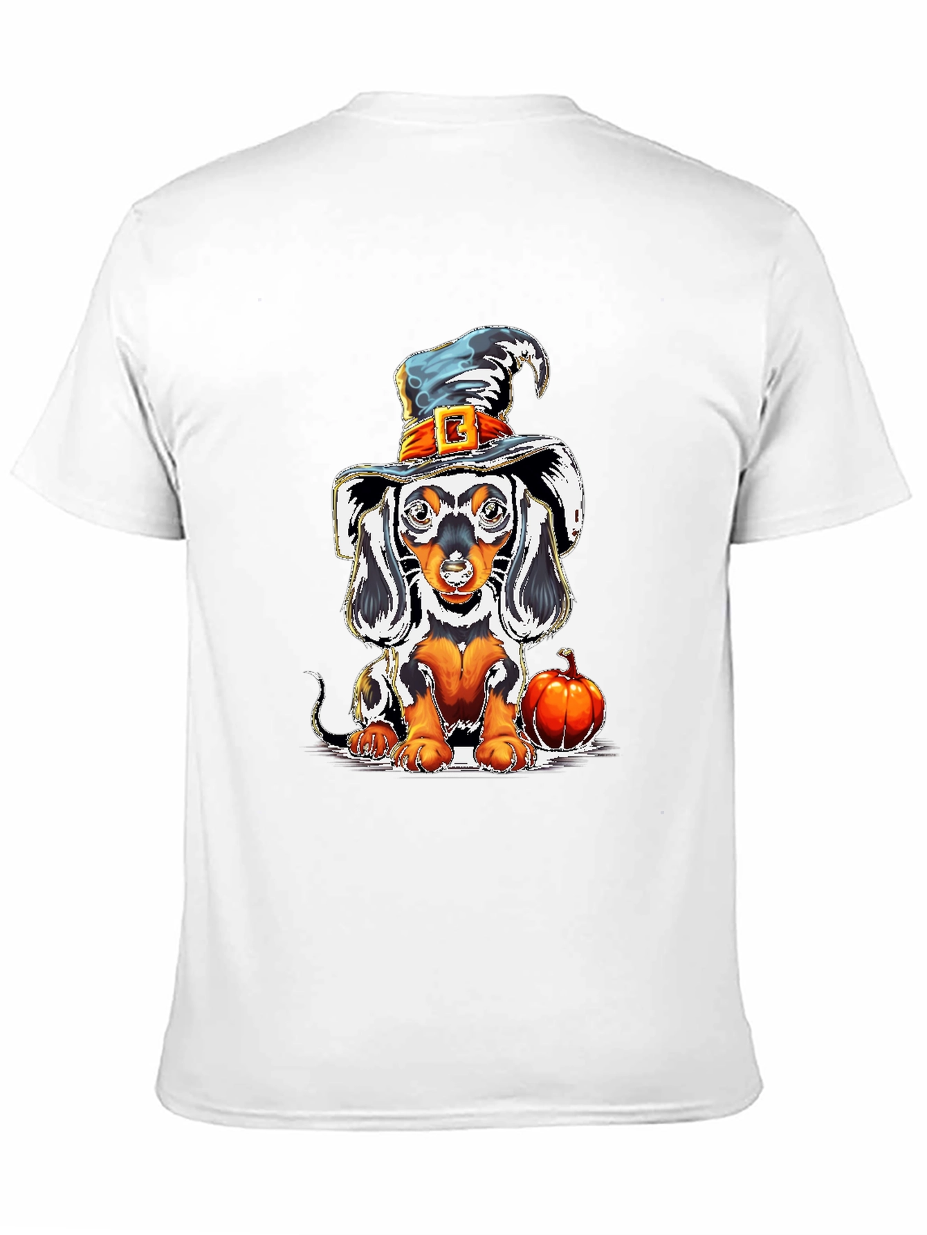 Dachshund Witch Halloween T-Shirt