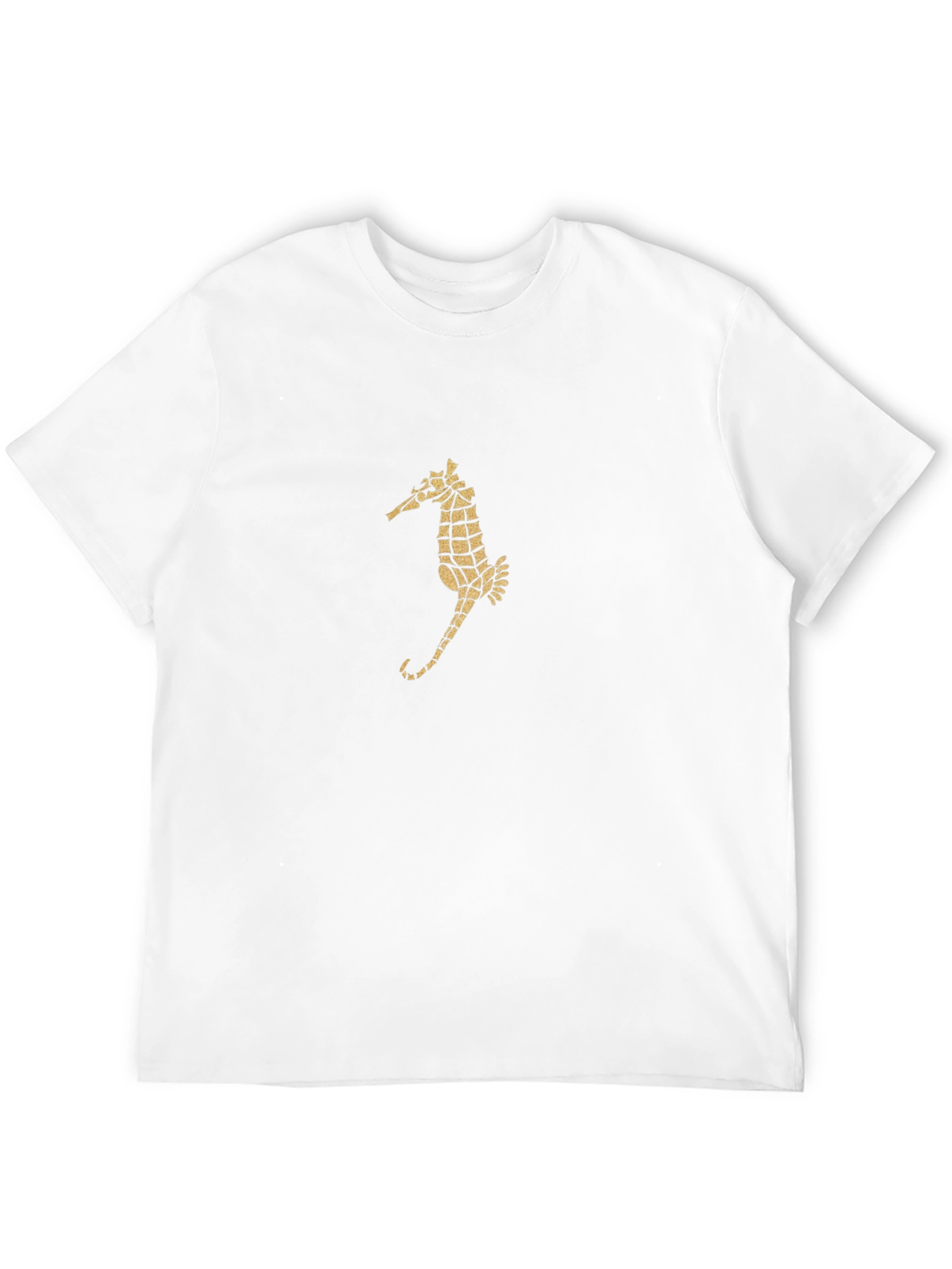 Black Seahorse Graphic Tee