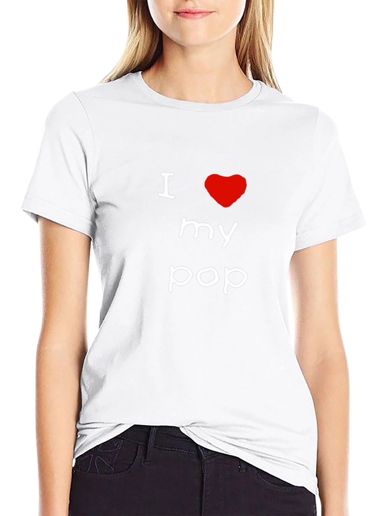 I Love My Pop T-Shirt - Fathers Day Gift