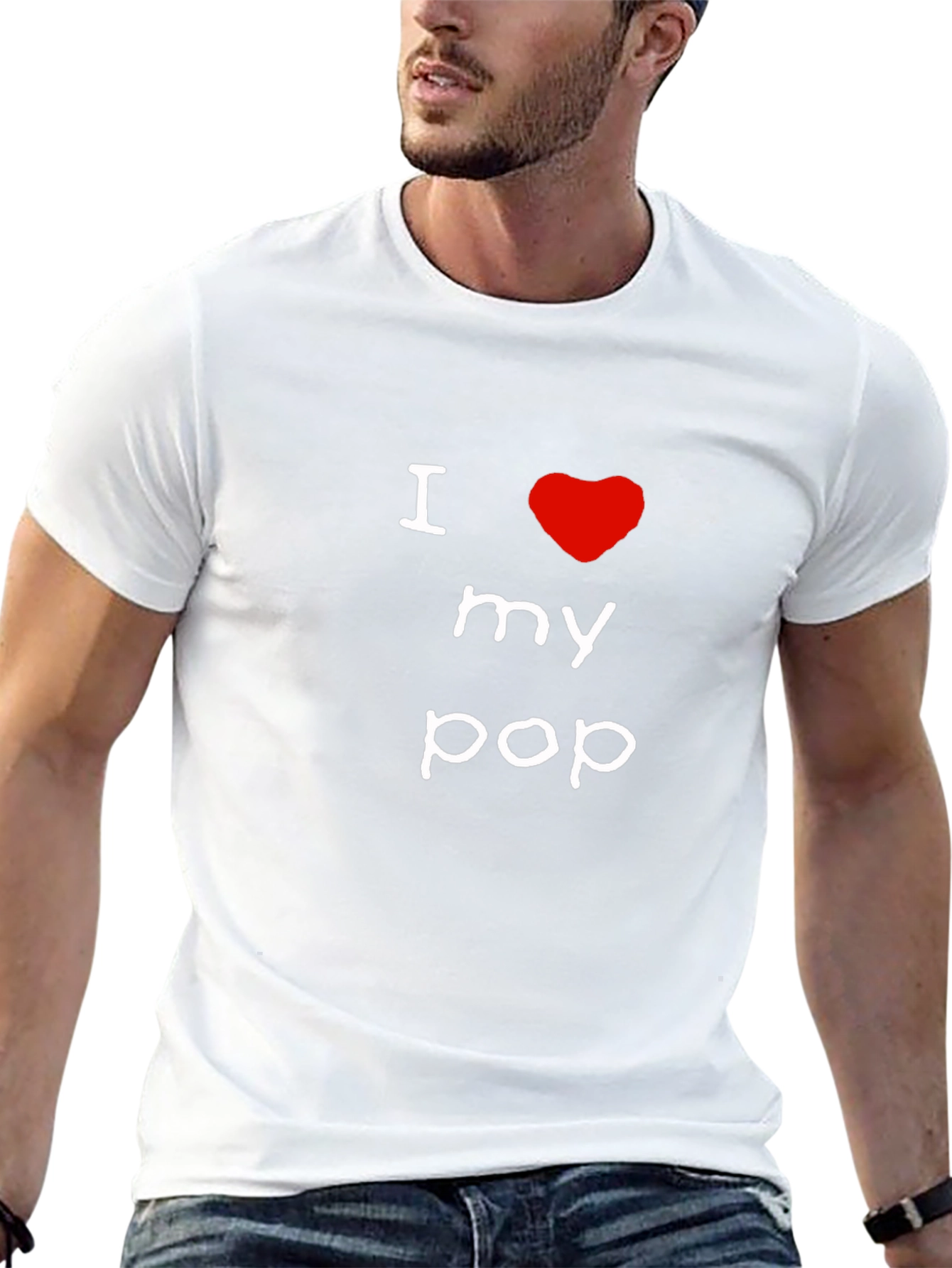I Love My Pop T-Shirt - Fathers Day Gift