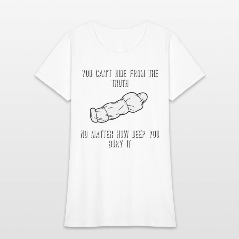 You can't hide from the truth No matter how deep