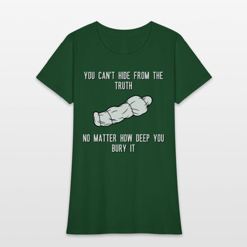 You can't hide from the truth No matter how deep