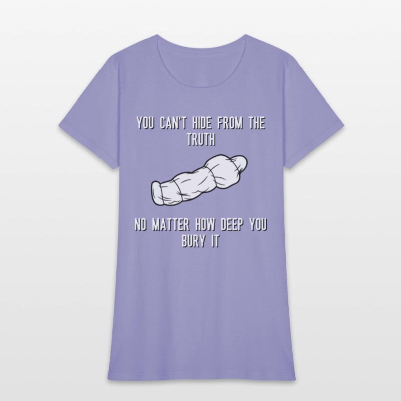 You can't hide from the truth No matter how deep