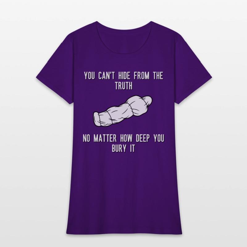 You can't hide from the truth No matter how deep