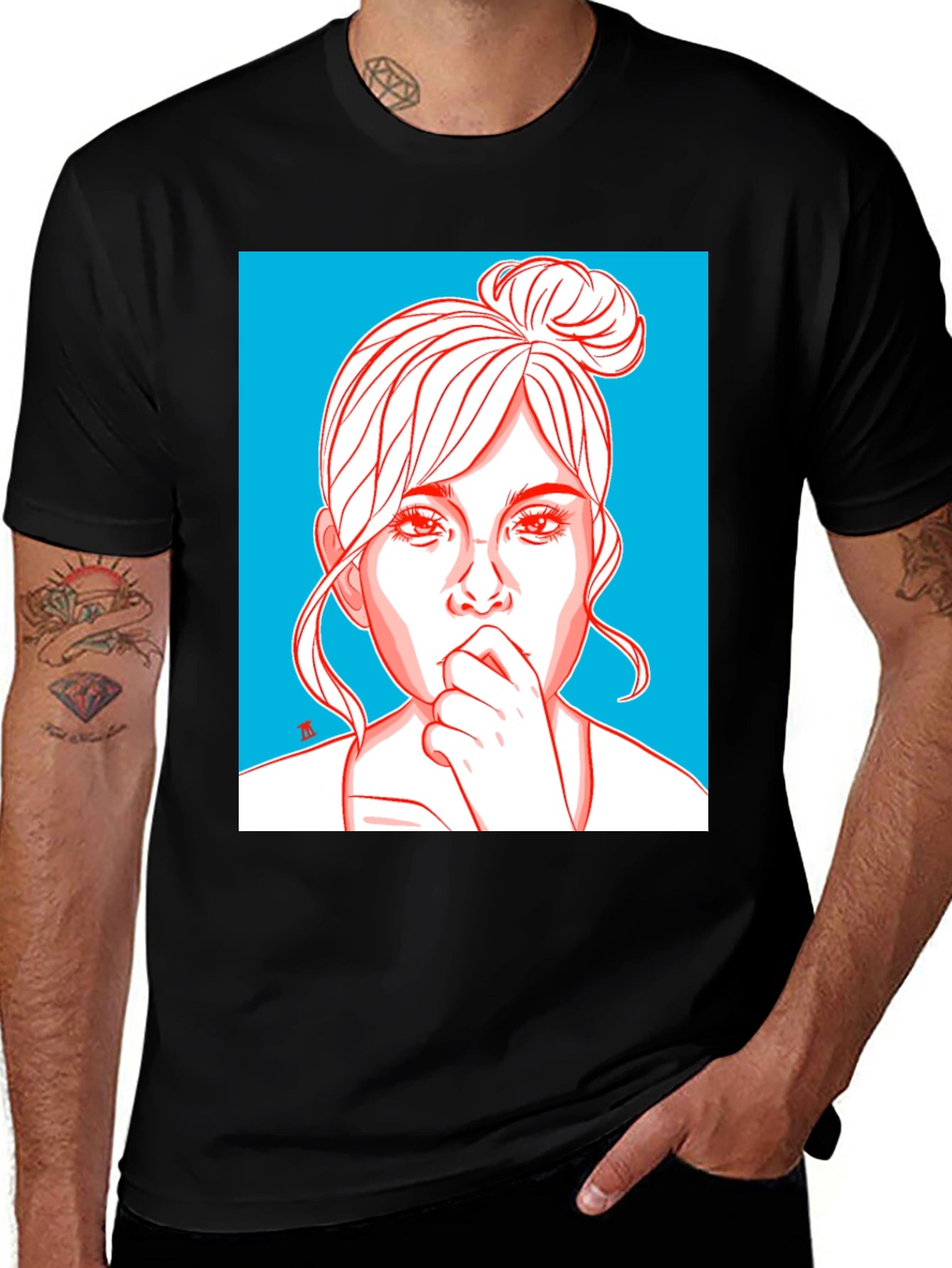 Graphic Tee - Woman Portrait