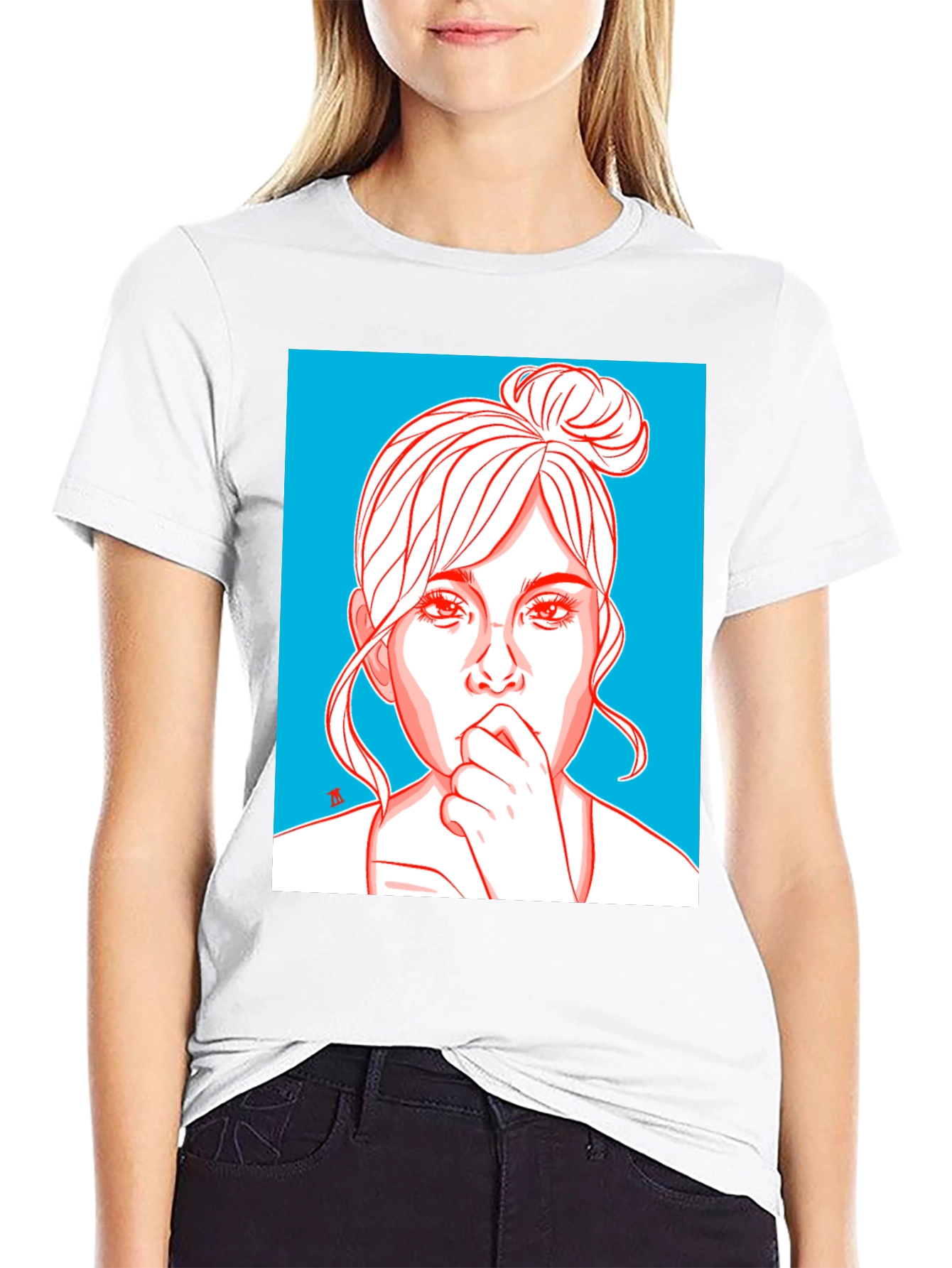 Graphic Tee - Woman Portrait