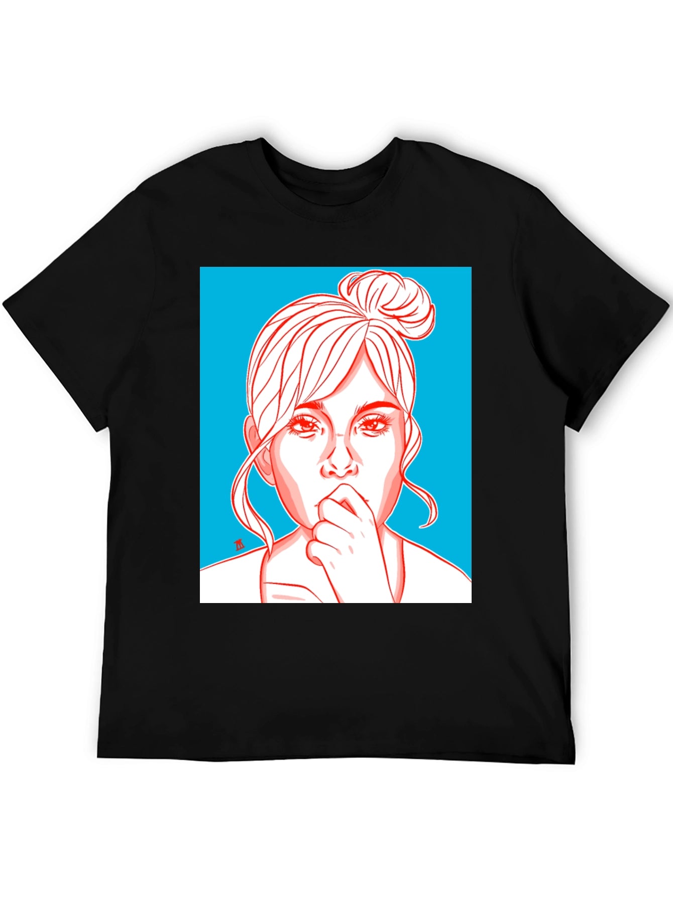 Graphic Tee - Woman Portrait