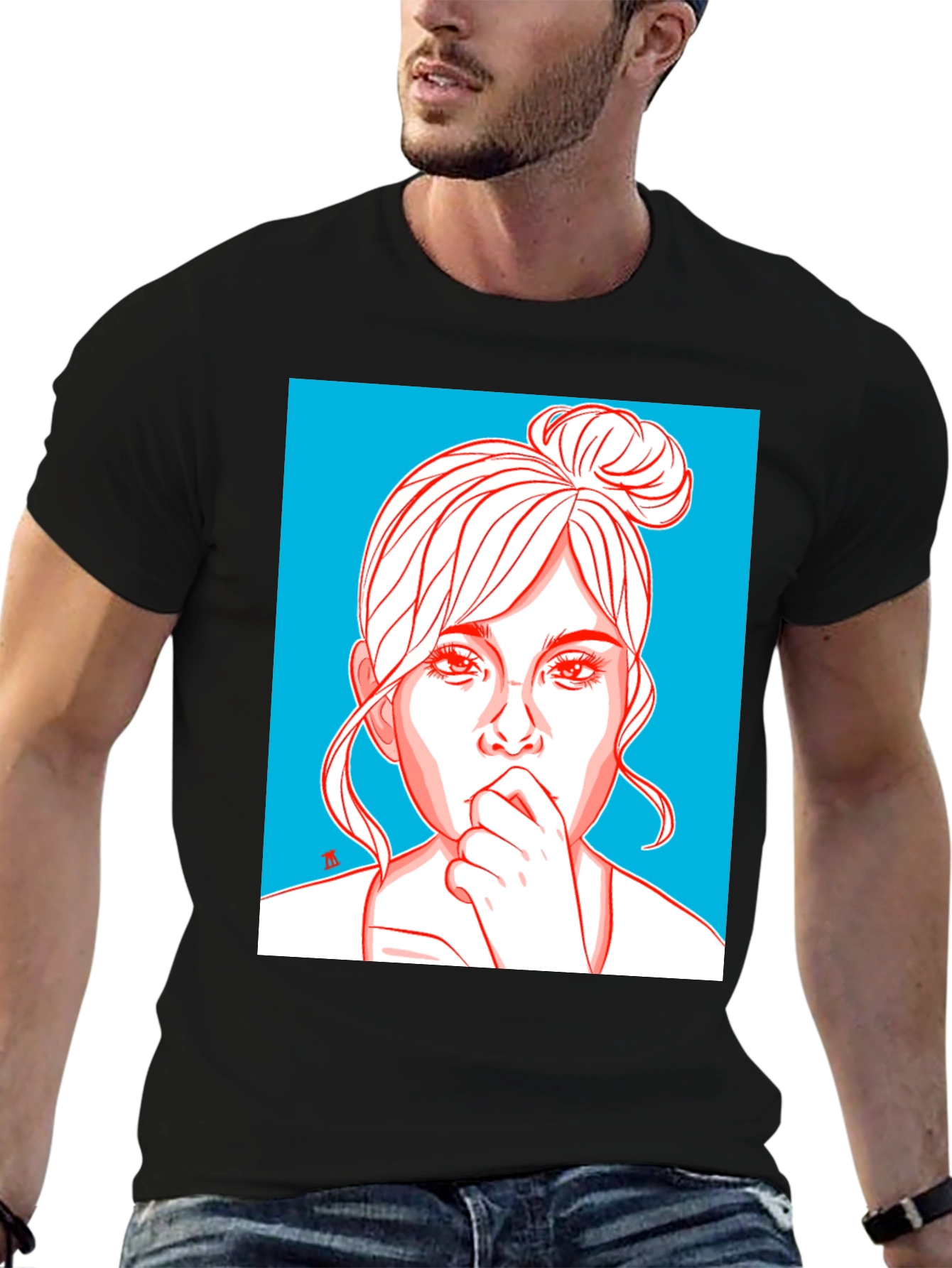 Graphic Tee - Woman Portrait