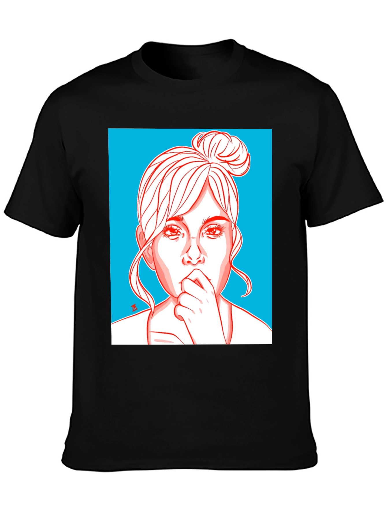 Graphic Tee - Woman Portrait