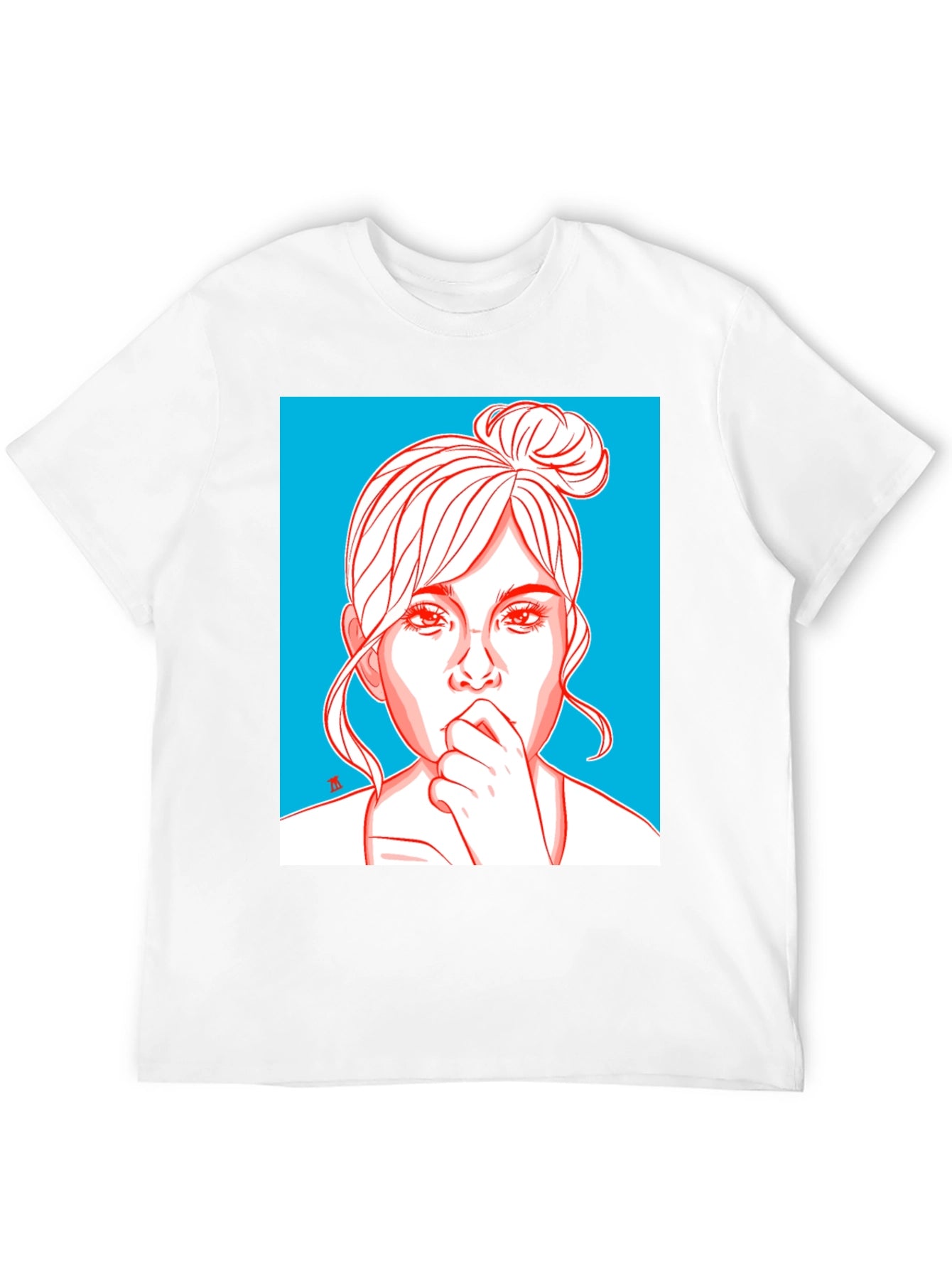 Graphic Tee - Woman Portrait