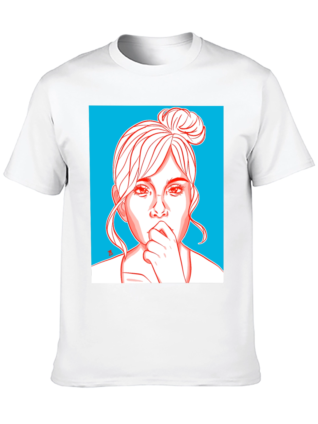 Graphic Tee - Woman Portrait
