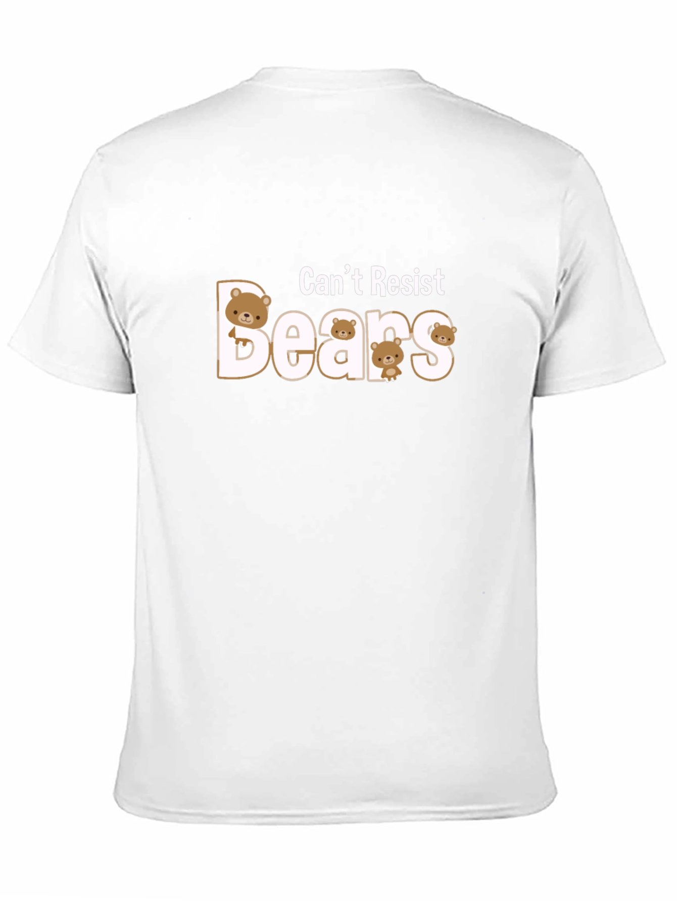 Cant Resist Cute Bears Graphic Tee