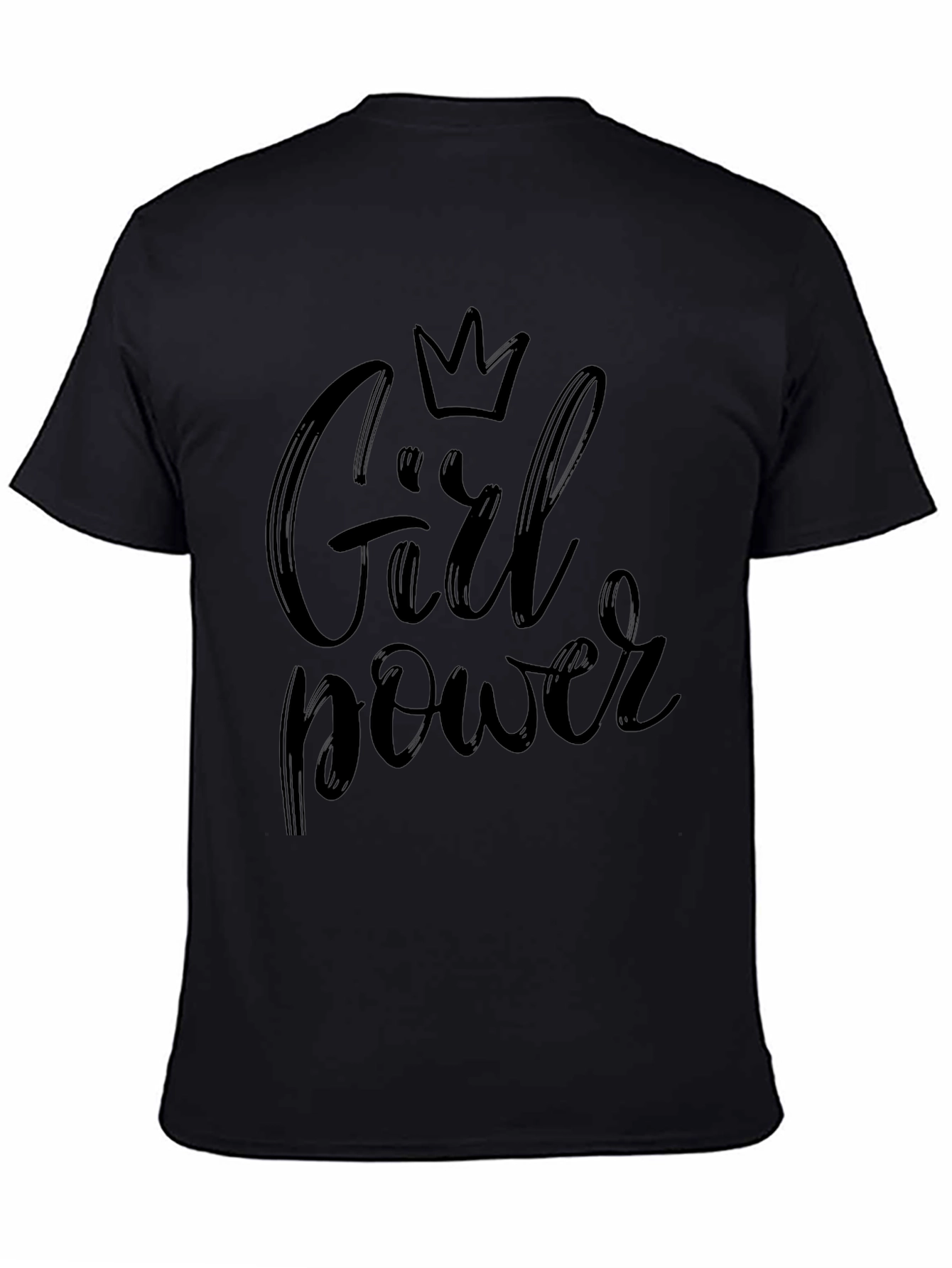 Girl Power Black T-Shirt
