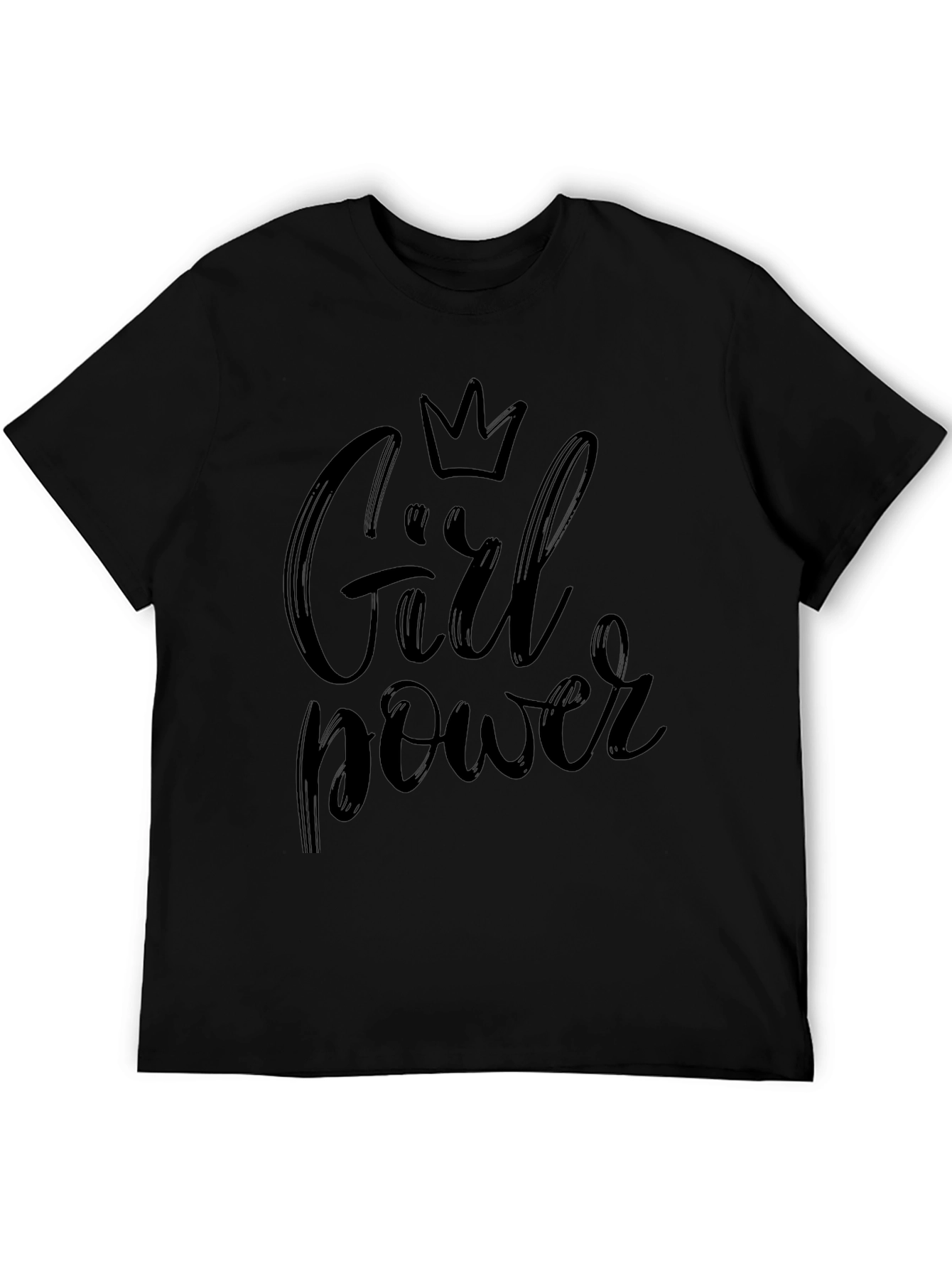 Girl Power Black T-Shirt