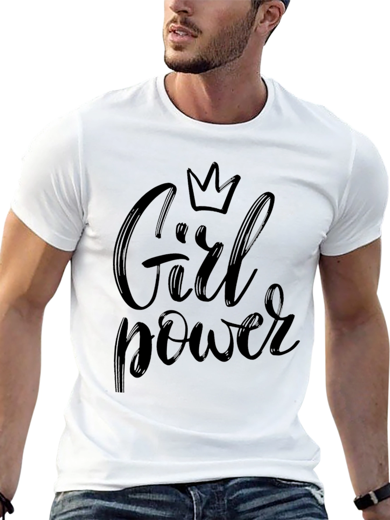 Girl Power Black T-Shirt