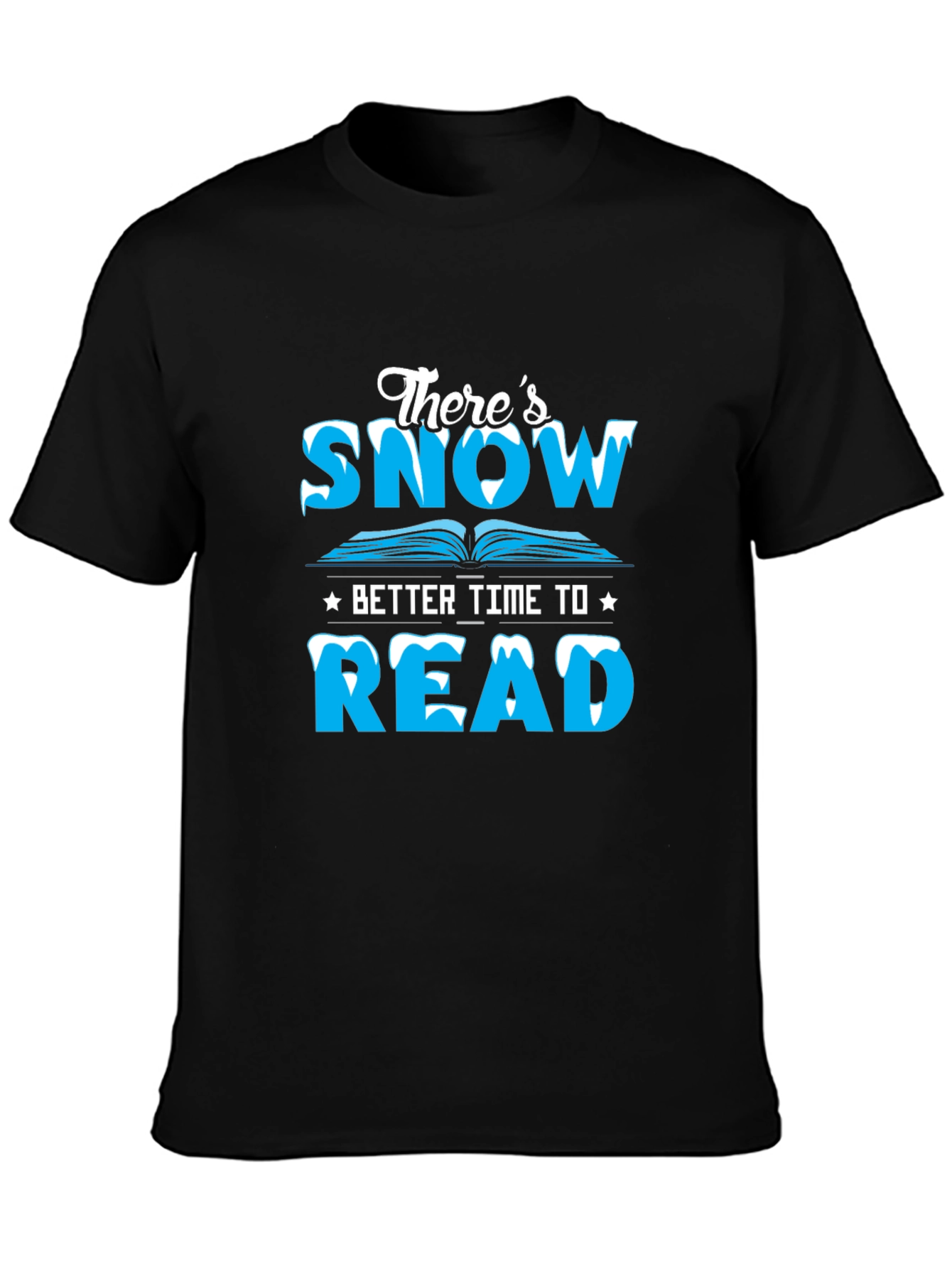 Snow Better Time To Read Graphic Tee