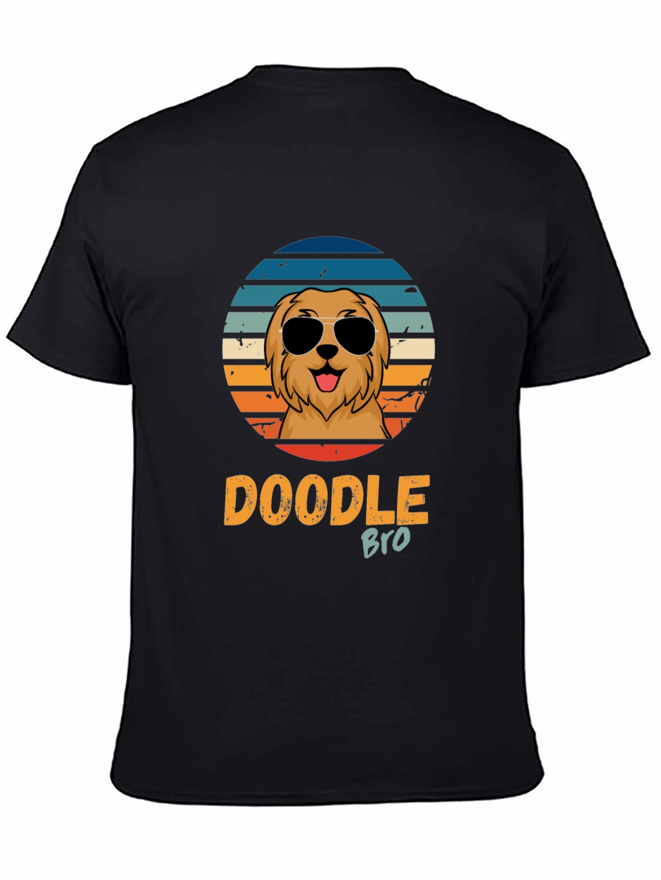 Doodle Bro T-Shirt - Retro Dog Lover Tee